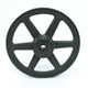 Packard PAK3478 Single Groove Pulleys For 4L Or A Belts 3.45 O.D. 7/8 Stock Bore
