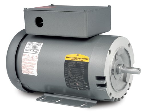 Baldor PCL1327M 5HP, 3450RPM, 1PH, 60HZ, 56HCY, 3535LC, ODTF