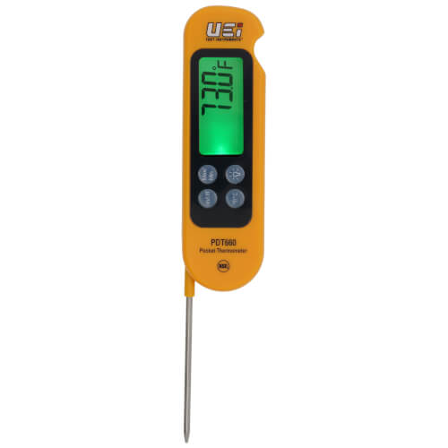 UEI Test PDT660 Folding Digital Pocket Thermometer