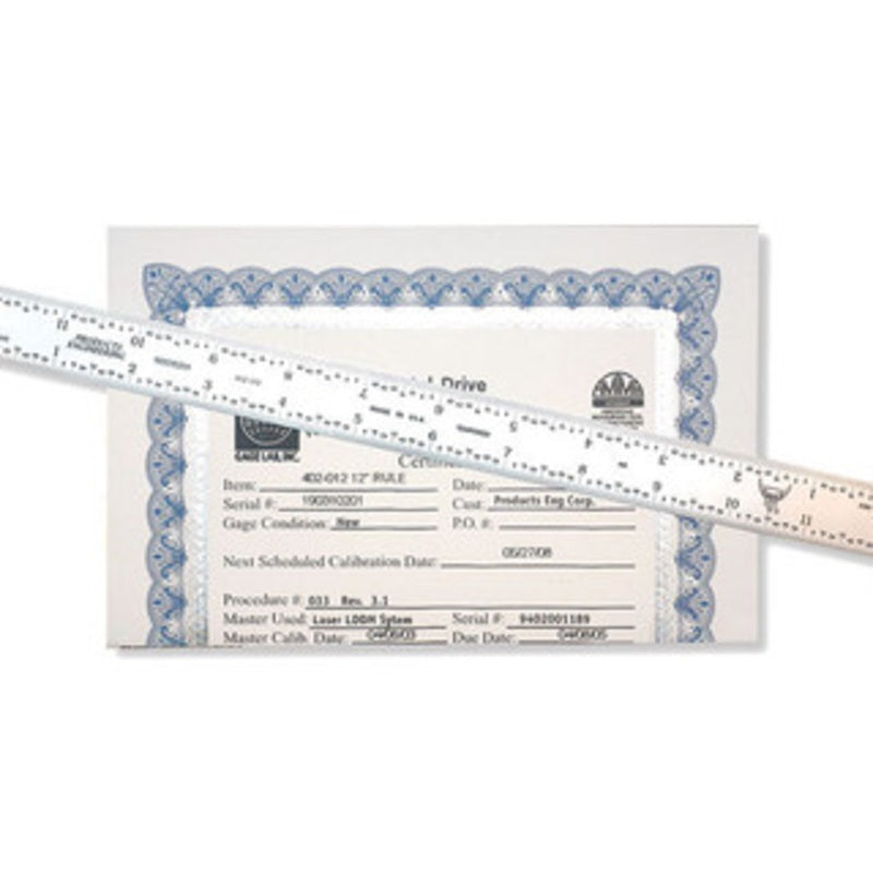PEC Tools 261-018CT 18″ E/M Flex Certified Rule