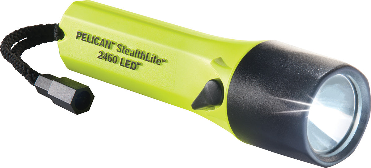 Pelican 2460 StealthLite„ Flashlight - Yellow