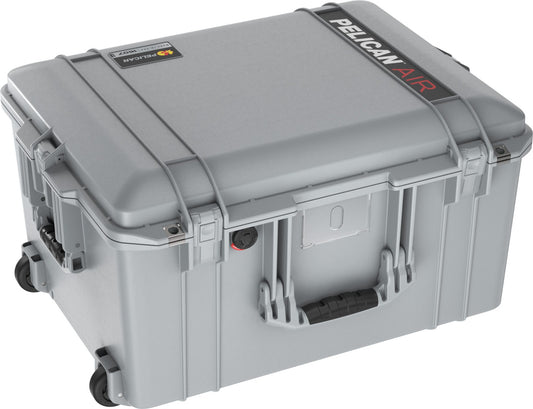 Pelican 1607 Air Case - No Foam - Silver