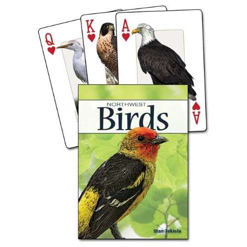 Paradise Clay PER133 Birds of the Northwest Playing Cards