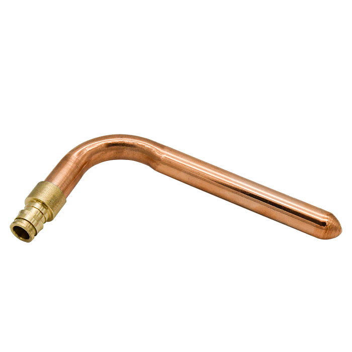 Legend Valves 507-504 1/2" x 6" Wrot Copper and No Lead Forged Brass Cold Expansion PEX Stub Out