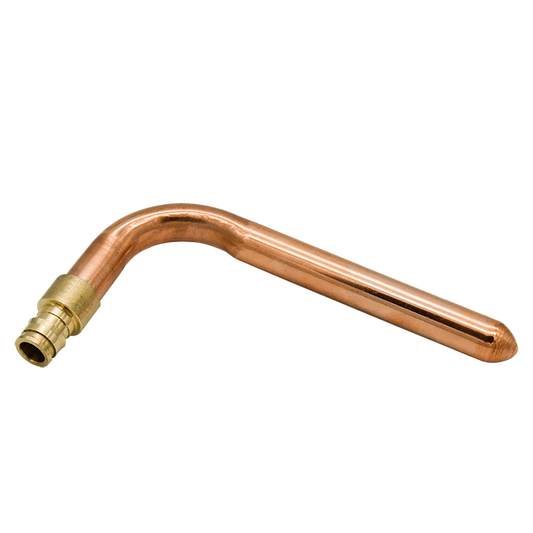 Legend Valves 507-504 1/2" x 6" Wrot Copper and No Lead Forged Brass Cold Expansion PEX Stub Out