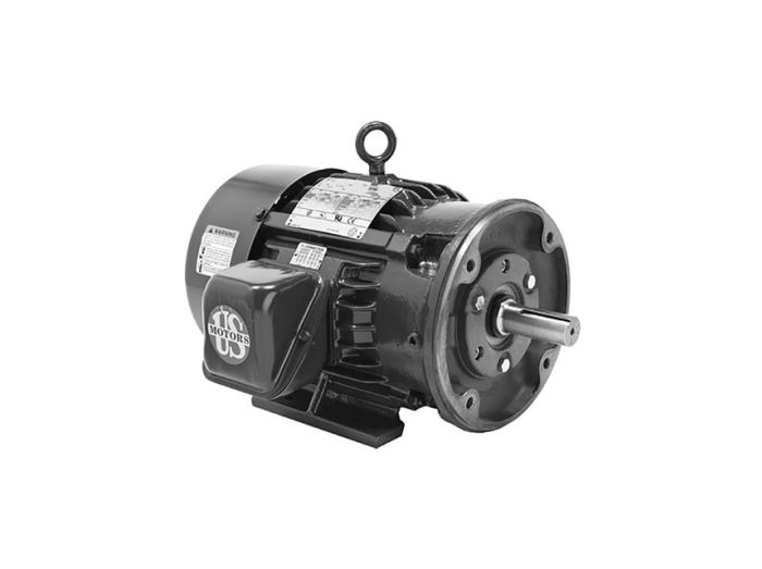 U.S. Motors DN97 CTE,3 HP,2P,182TC 60 & 50,208-230/460 & 190/380 V 3 HP, 3540 & 2920 RPM, H3P1DC, 208-230/460 & 190/380 V, 60 & 50 HZ, 182TC