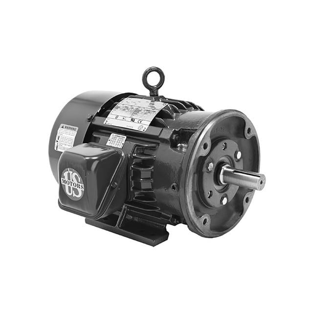 U.S. Motors DN98 CTE,3 HP,4P,182TC 60 & 50,208-230/460 & 190/380 V 3 HP, 1765 & 1455 RPM, H3P2DC, 208-230/460 & 190/380 V, 60 & 50 HZ, 182TC