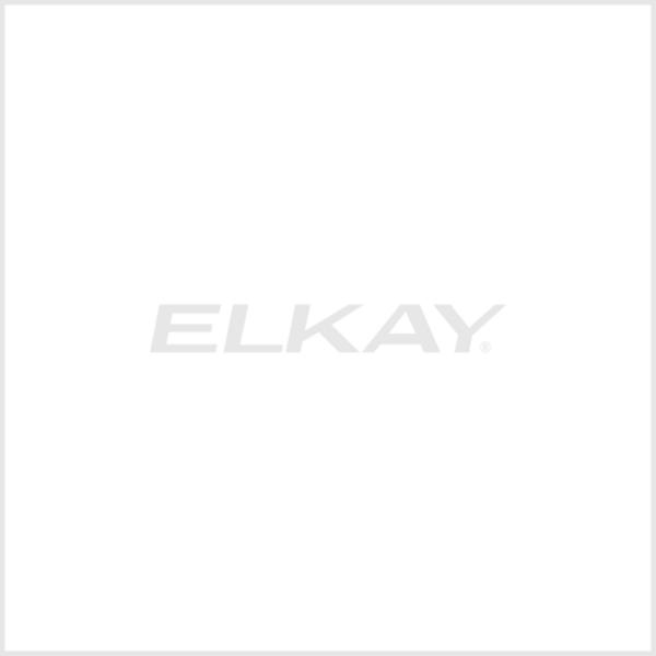 Elkay LK940AT08L2H Foodservice 8" Centerset Wall Mount Faucet with 8" Arc Tube Spout 2" Lever Handles 1/2" Offset Inlets Chrome