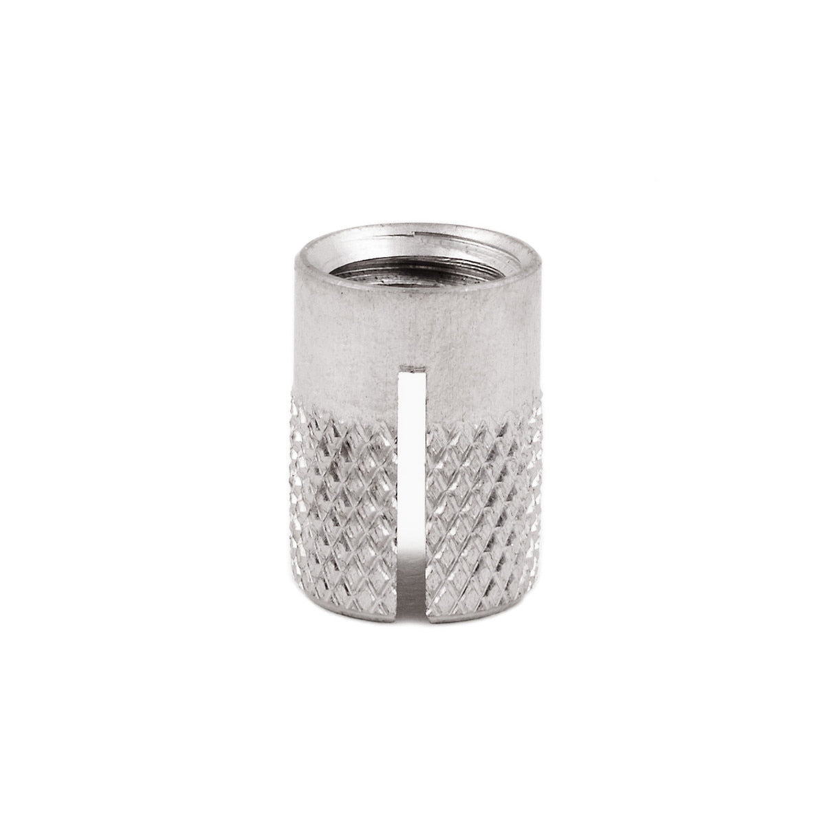 E-Z Press™ Threaded Insert for Plastic - Flush - 303 Stainless - 5/16-18 (Pack of 5)