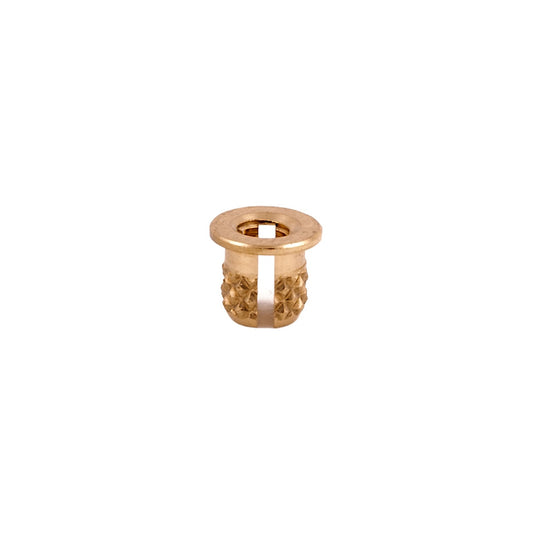 E-Z Press™ Threaded Insert for Plastic - Flanged - Brass - 4-40 (Pack of 50)