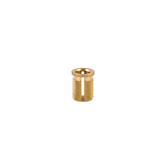 E-Z Press™ Threaded Insert for Plastic - Flanged - Brass - 3/8-16 (Pack of 10)