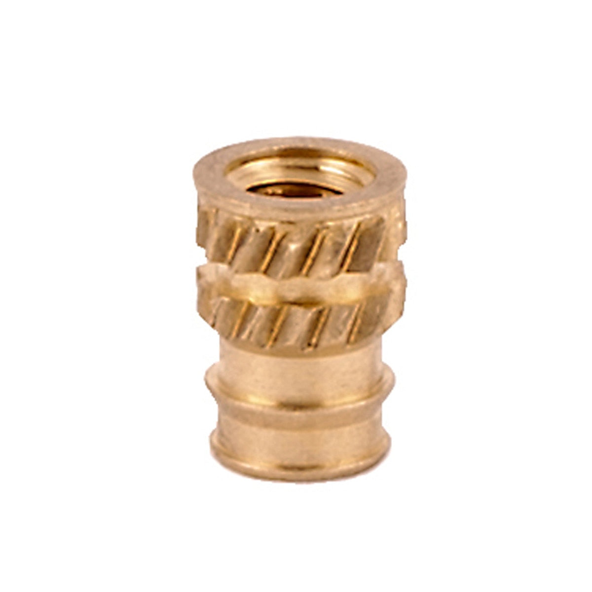 E-Z Sonic™ Threaded Insert for Plastic - Tapered - Double vane - 2-56 (Pack of 100)