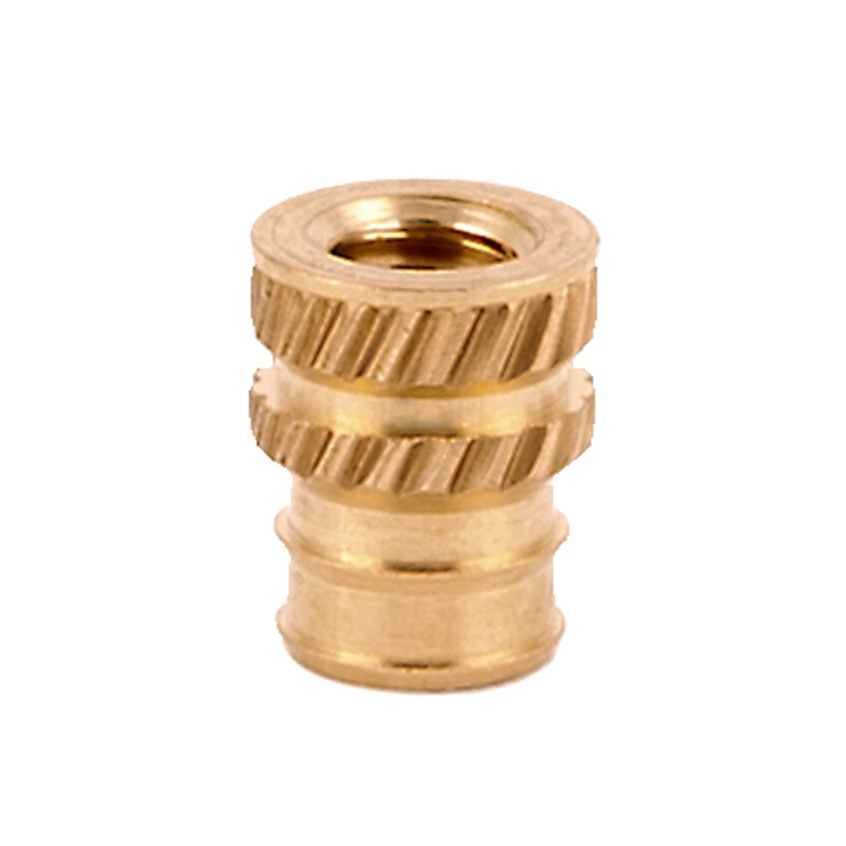 E-Z Sonic™ Threaded Insert for Plastic - Tapered - Double vane - 4-40 ...