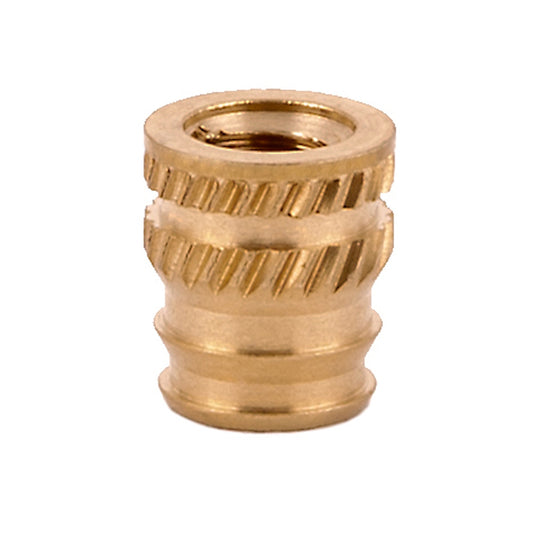 E-Z Sonic™ Threaded Insert for Plastic - Tapered - Double vane - 6-32 (Pack of 100)