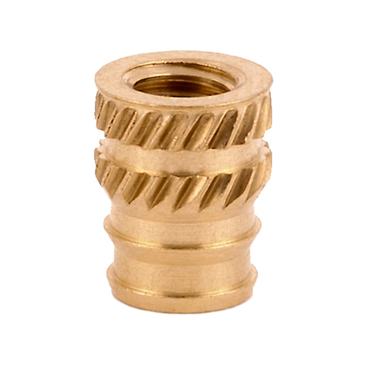 E-Z Sonic™ Threaded Insert for Plastic - Tapered - Double vane - 8-32 (Pack of 100)