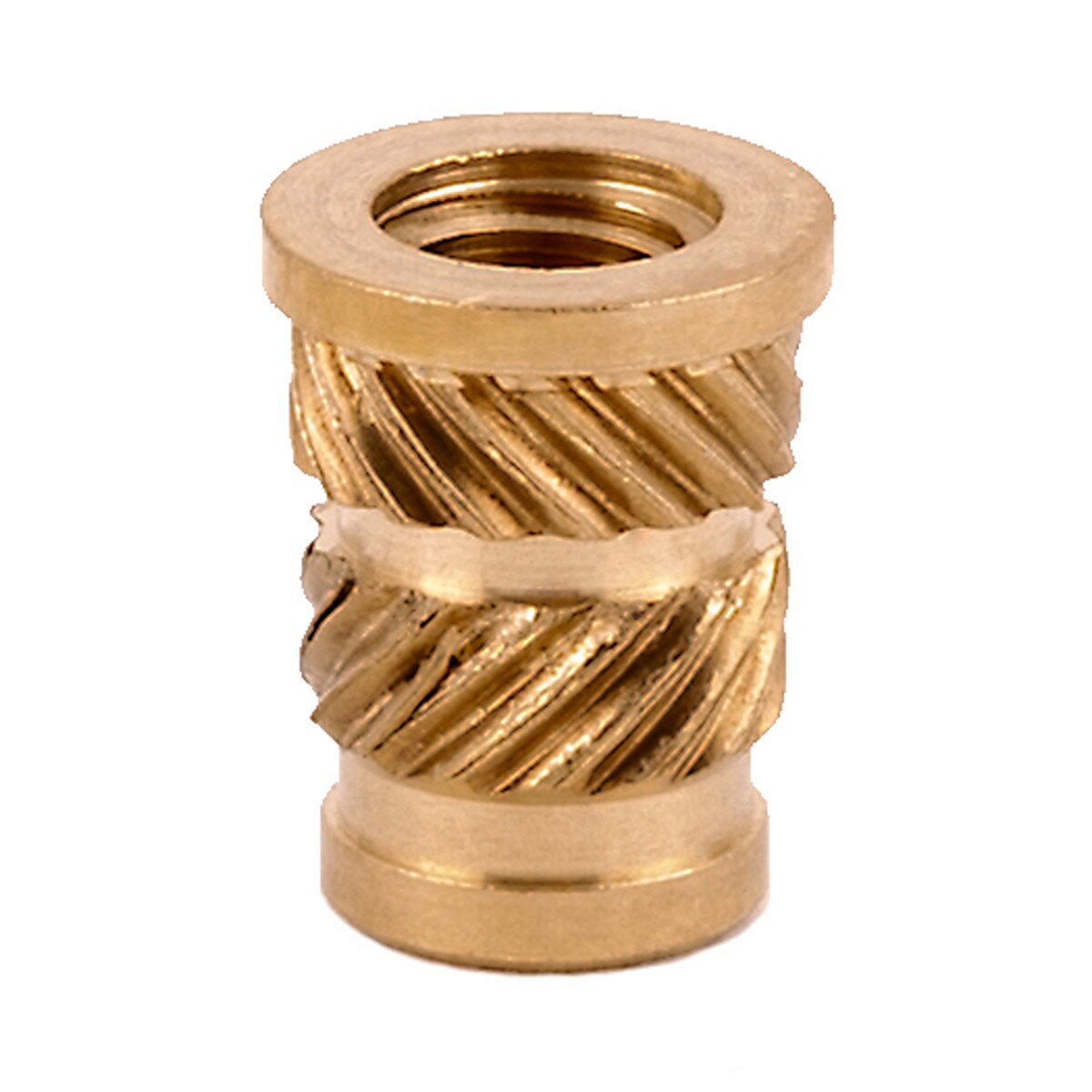 E-Z Sonic™ Threaded Insert for Plastic - Straight - Flanged - 8-32 (Pack of 100)