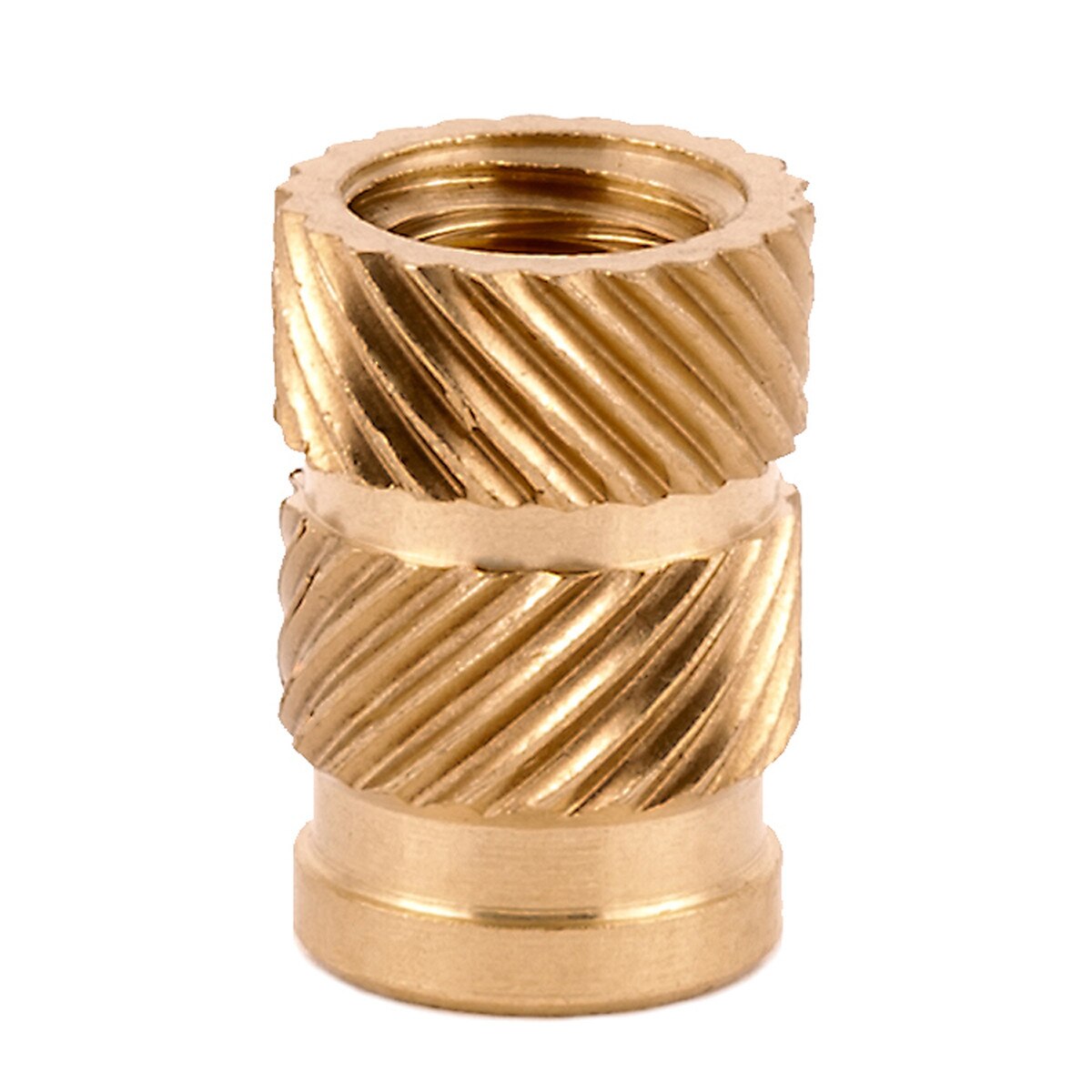 E-Z Sonic™ Threaded Insert for Plastic - Straight - Flush - 1/4-20 (Pa ...