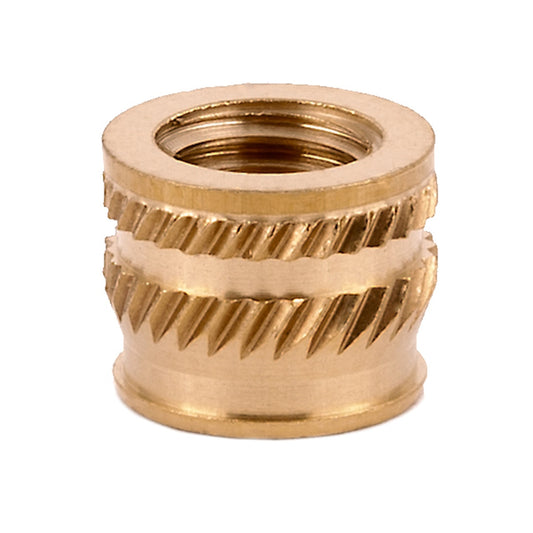 E-Z Sonic™ Threaded Insert for Plastic - Tapered - Single Vane - 1/4-20 (Pack of 50)