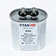 Packard POCF40A Titan Hd Run Capacitor 40 Mfd 440/370 Volt Oval