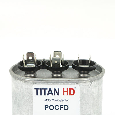 Packard POCFD355A Titan Hd Run Capacitor 35+5 Mfd 440/370 Volt Oval