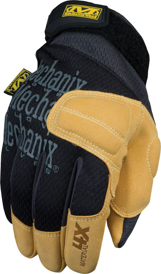 Mechanix Wear PP4X-75-010 Material4X® Padded Palm Work Gloves, Size-L