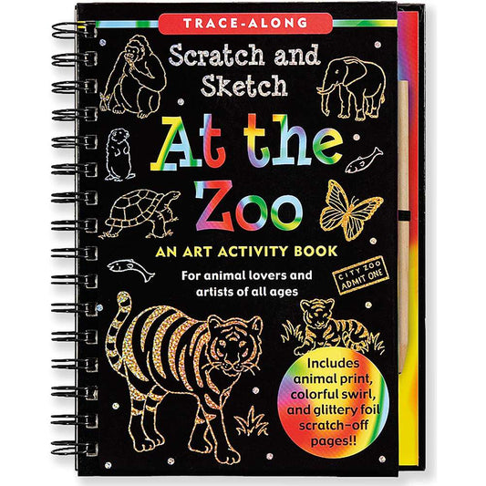 Paradise Clay PPP009 Scratch and Sketch: At The Zoo - Book