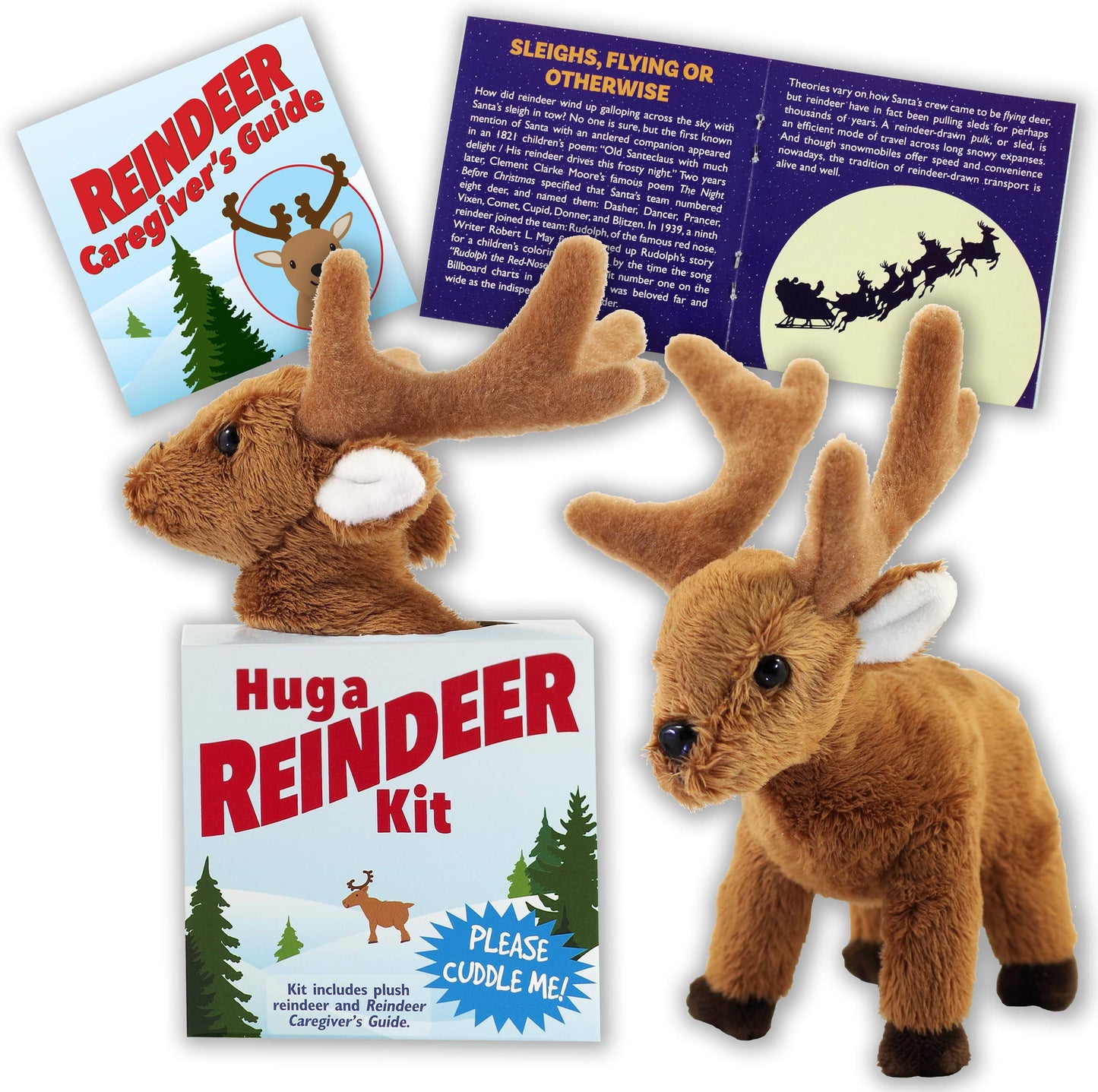 Paradise Clay PPP043 Hug a Reindeer Kit - Plush