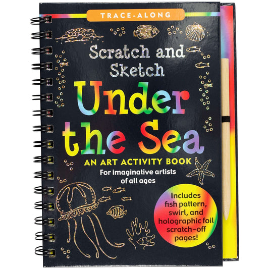 Paradise Clay PPP049 Scratch & Sketch Under the Sea - Book