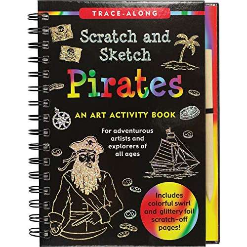Paradise Clay PPP053 Scratch & Sketch Pirates - Book