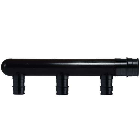 Legend Valves 461-280 3/4" x Closed x 1/2" PPSU Plastic Cold Expansion PEX x Closed Multi-Port Tee