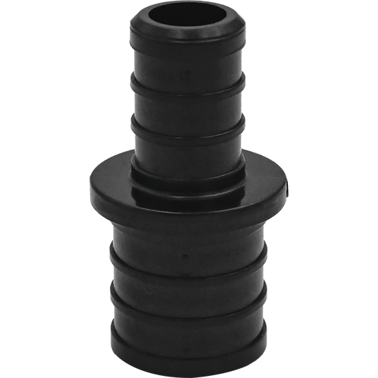 Legend Valves 461-529 3/4" x 1/2" PPSU Plastic Crimp/Cinch PEX Reducing Coupling