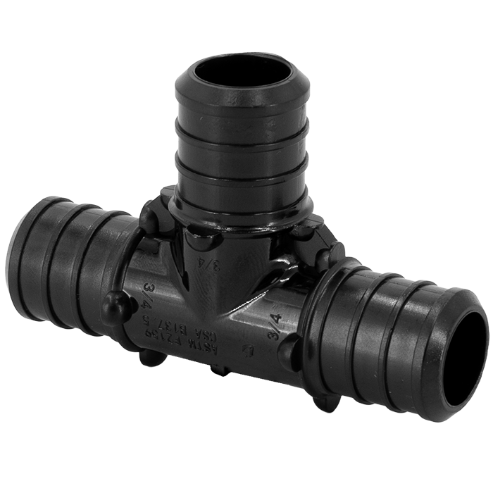Legend Valves 461-153 1/2" PPSU Plastic Crimp/Cinch PEX Tee