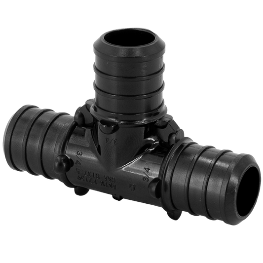 Legend Valves 461-153 1/2" PPSU Plastic Crimp/Cinch PEX Tee