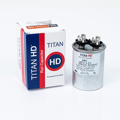 Packard PRC30A Titan Hd Run Capacitor 30 Mfd 370 Volt Round