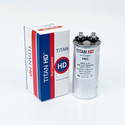 Packard PRC50A Titan Hd Run Capacitor 50 Mfd 370 Volt Round