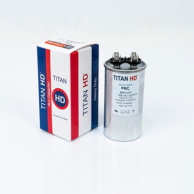 Packard PRC80A Titan Hd Run Capacitor 80 Mfd 370 Volt Round