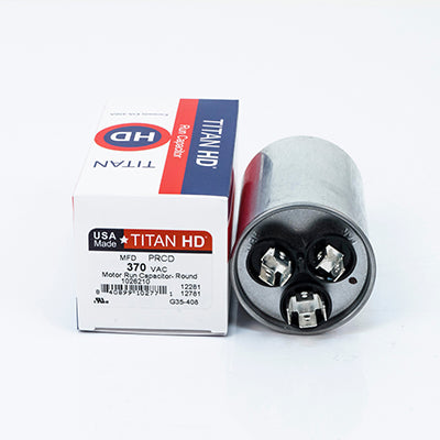 Packard PRCD3510A Titan Hd Run Capacitor 35+10 Mfd 370 Volt Round