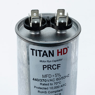 Packard PRCF80A Titan Hd Run Capacitor 80 Mfd 440/370 Volt Round