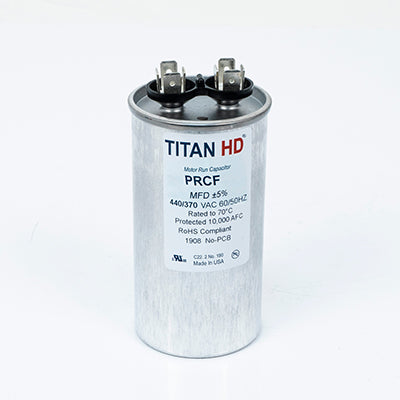 Packard PRCF55A Titan Hd Run Capacitor 55 Mfd 440/370 Volt Round