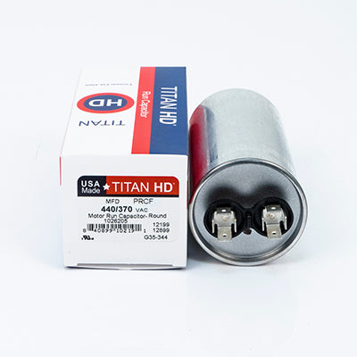 Packard PRCF50A Titan Hd Run Capacitor 50 Mfd 440/370 Volt Round