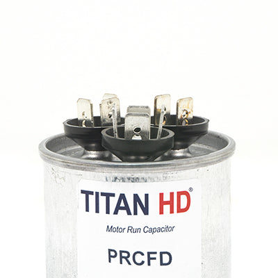 Packard PRCFD805A Titan Hd Run Capacitor 80+5 Mfd 440/370 Volt Round