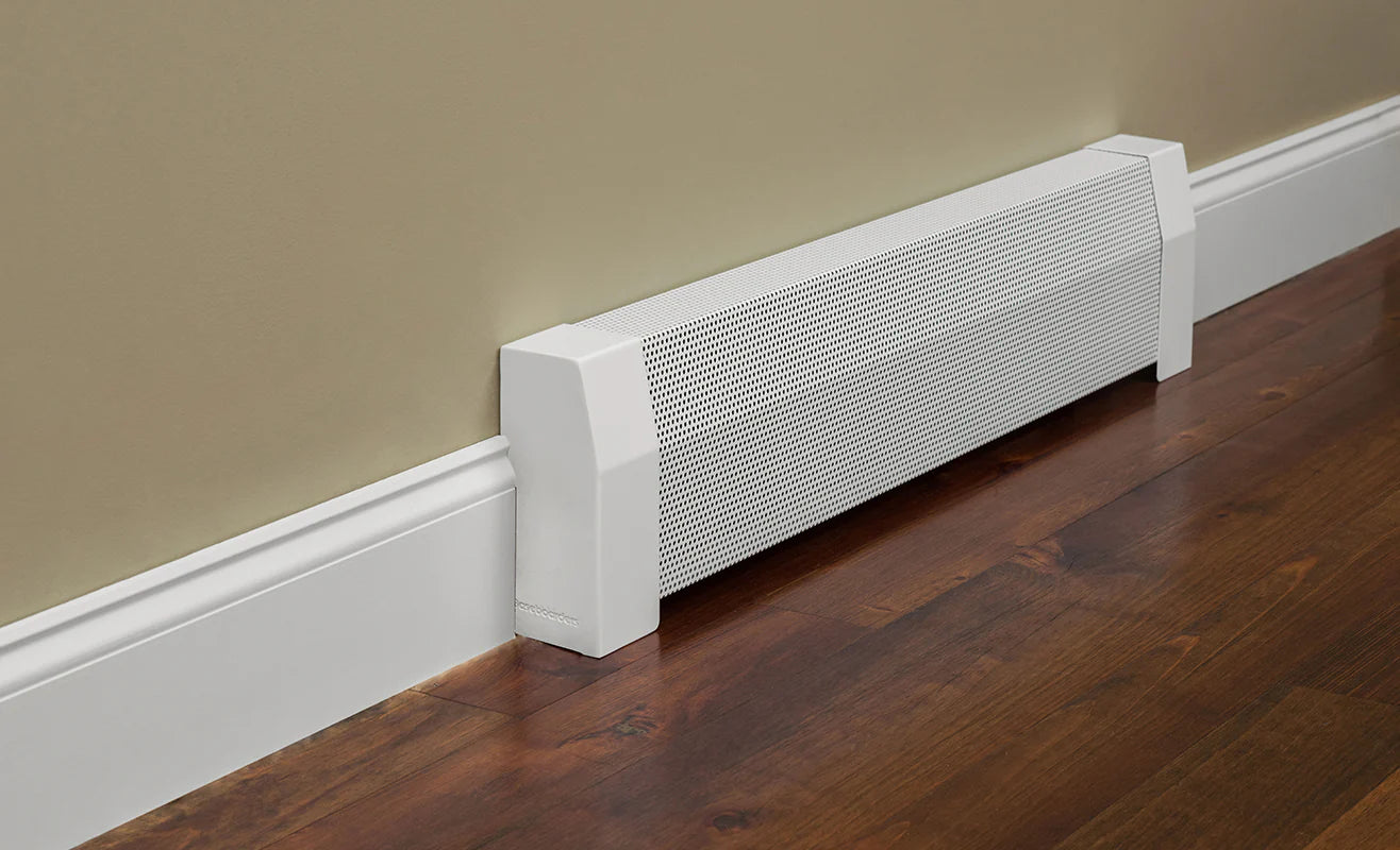 Baseboarders BB001-WHT Premium Baseboard Heater Cover