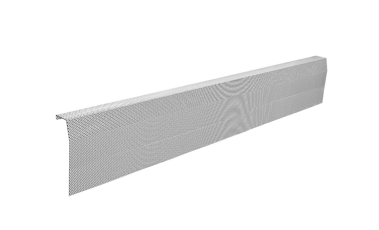 Baseboarders BB003-WHT Premium Tall Baseboard Heater Cover