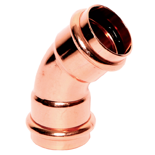 Legend Valves 450-023P 1/2" LegendPress Copper 45° Elbow