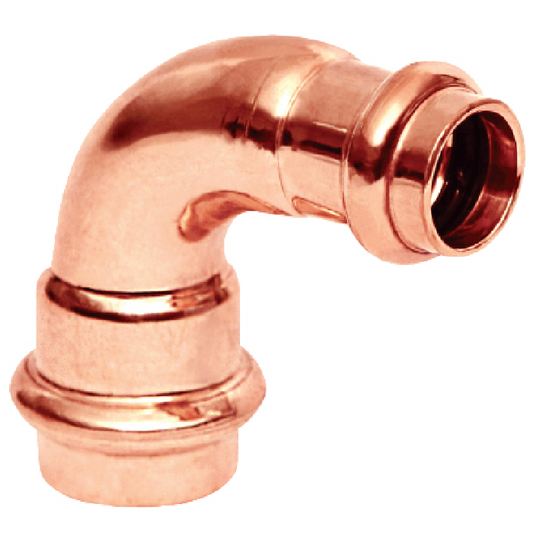 Legend Valves 450-113P 1" x 3/4" LegendPress Copper 90° Reducing Elbow