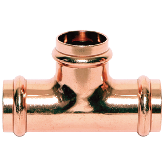 Legend Valves 450-157P 1-1/2" LegendPress Wrot Copper Tee