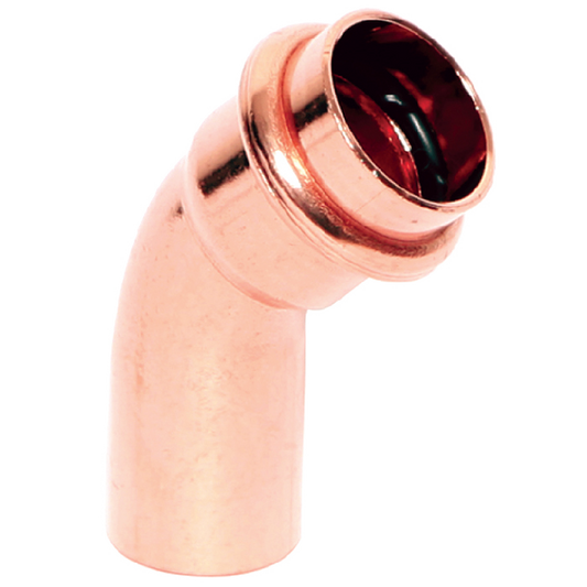 Legend Valves 450-068P 2" LegendPress Copper 45° Press x FTG Street Elbow