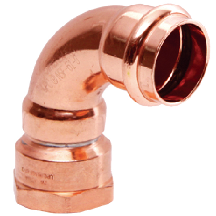 Legend Valves 450-134P 1-1/4" LegendPress Copper 90° Elbow