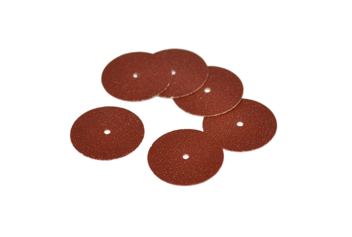 Grobet USA® 10.01103 Adalox Sanding Discs, 7/8″ Diameter, Coarse Grit, Aluminum Oxide, Pin Hole Center, EA