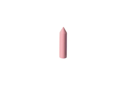 Grobet USA® 10.01385 Silicone Bullet, 1″ X 1/4″, Pink, 120 Grit, 1 DZ